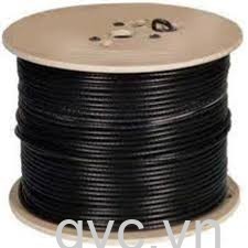 Dây đồng trục Ensoho RG59 đồng dầu liền nguồn