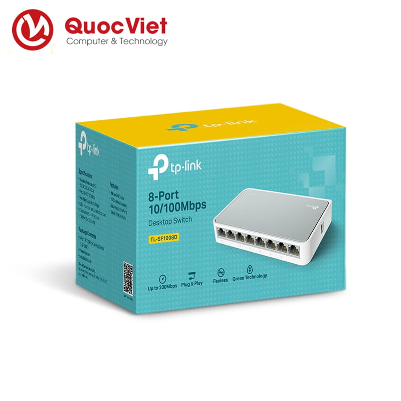Switch TPLink TL-SF1008D 8 cổng 100 Mbps