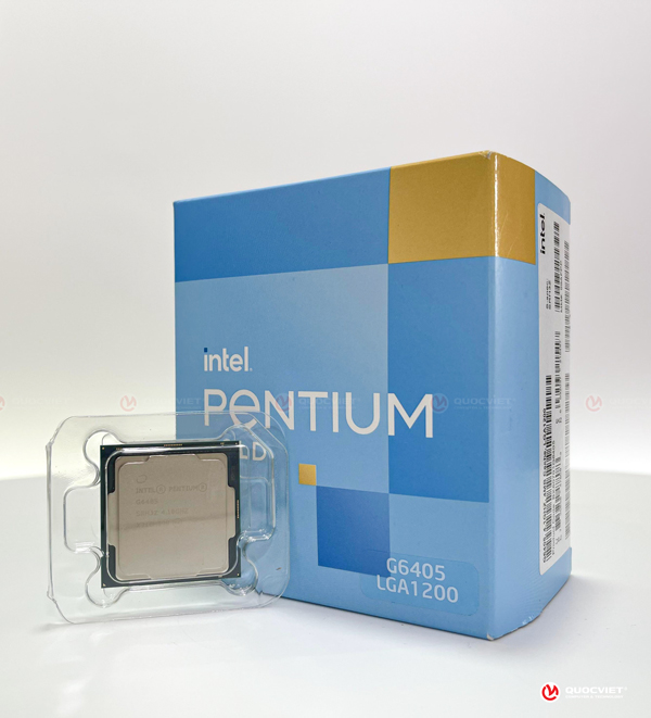 CPU Intel Pentium Gold G6405 (4.1GHz, 2 nhân 4 luồng, 4MB Cache, 58W) – SK LGA 1200