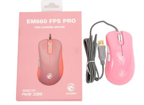 	Mouse Edra EM660 FPS Pro Pink