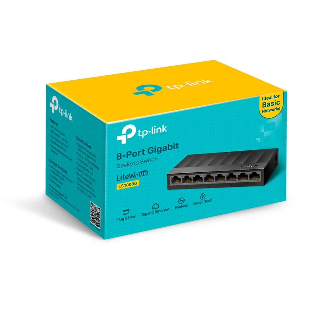 Bộ chia Mạng Lan 8 cổng Switch TPLink LS1008G 1000 Mbps