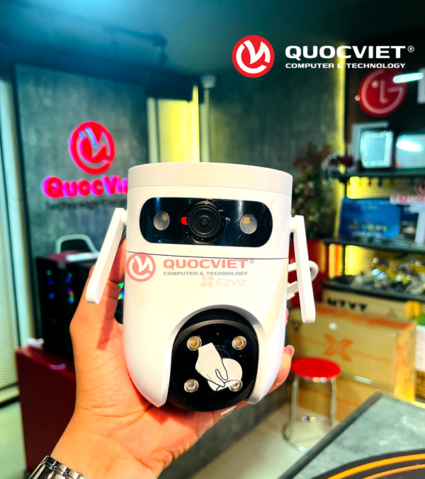 Camera quay quét 2 mắt ngoài trời EZVIZ CS-H9C (3MP + 3MP)