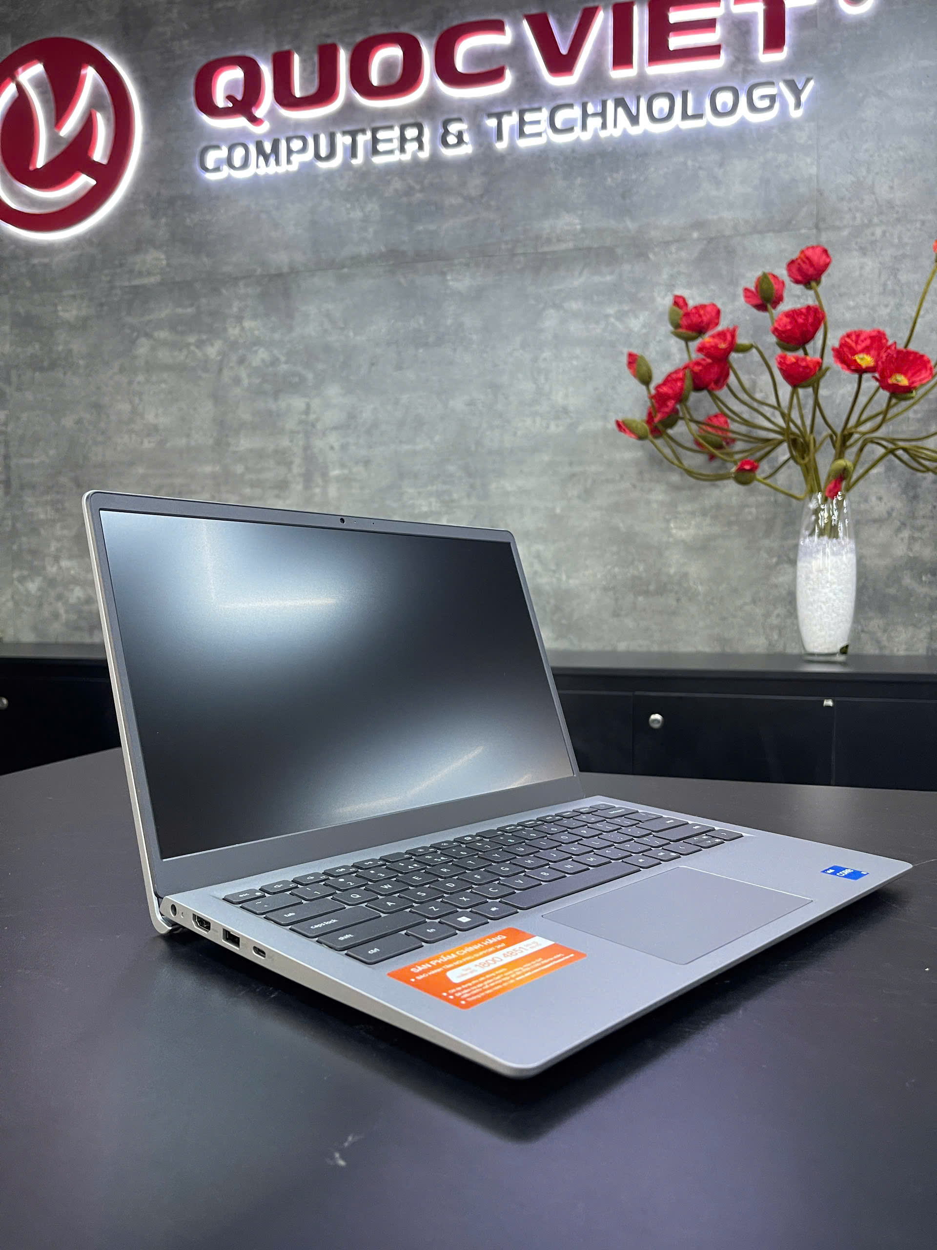 Laptop Dell Vostro 3430 V4I5611W1- Grey (I5-1335U/1x8GB/512GB SSD/14.0 FHD/3C 41WH/UBUNTU 22.04/1Y