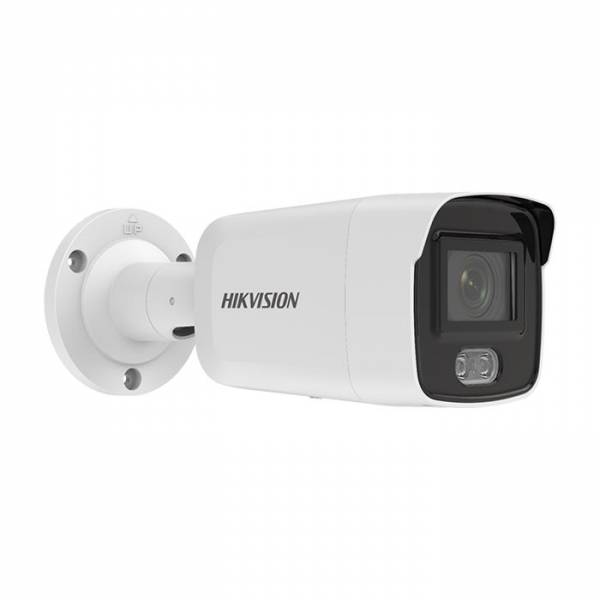 Camera Hikvision DS-2CD2047G2-LU 4MP thân trụ IP Colorvu có màu 24/24 4mm, Led, trợ sáng 40m
