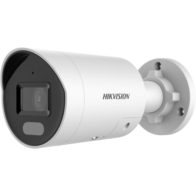 Camera Hikvision DS-2CD2047G2H-LIU/SL 4MP thân trụ IP Clorvu có màu 24/24 4mm, Led, có còi báo động