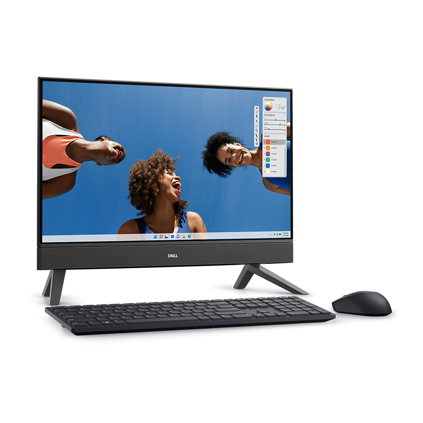 Máy tính AIO Dell Inspiron 5430 G5C0D2 [( Core 5-120U/ 8GB/ 512GB SSD/ 23.8inch/ W11/ Office/ Black/1Y/ Black )]