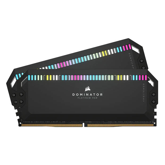 Bộ nhớ trong KIT Ram Corsair Dominator RGB 32GB (2x16GB) DDR5 bus 6000Mhz CMT32GX5M2X6000C36