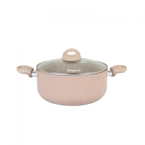 Nồi nhôm, đáy từ, Size 26 cm, Kangaroo KG933XL