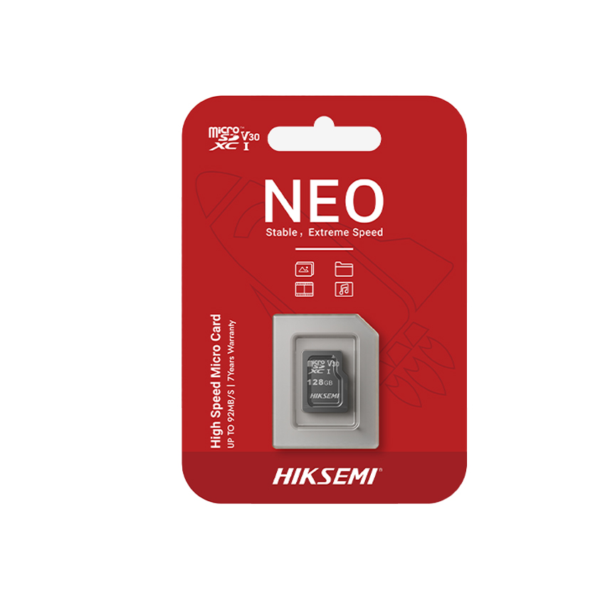 Thẻ nhớ Hiksemi NEO MicroSD 128GB (HS-TF-C1 128G)