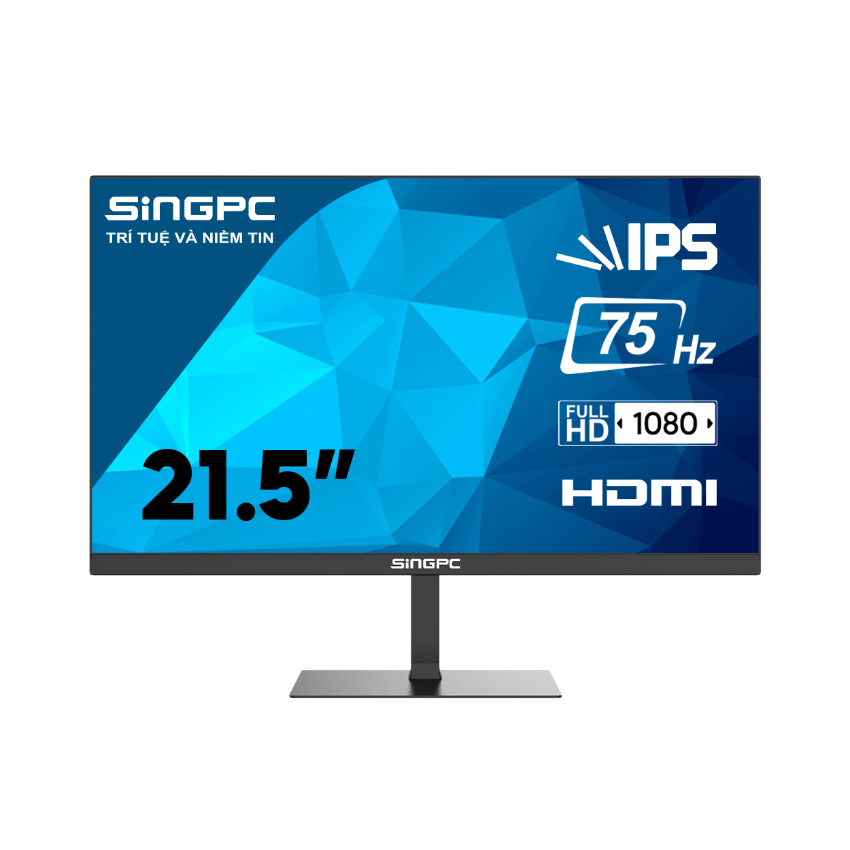 Màn hình SingPC Q22F75-IPS (21.5 inch/FHD/IPS/75Hz/4ms/Loa)