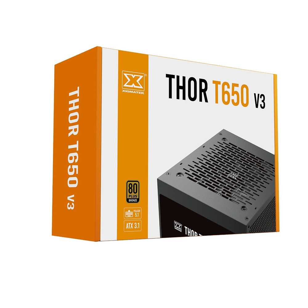 Nguồn Xigmatek Thor T650 V3 (650W,80plus Bronzen)