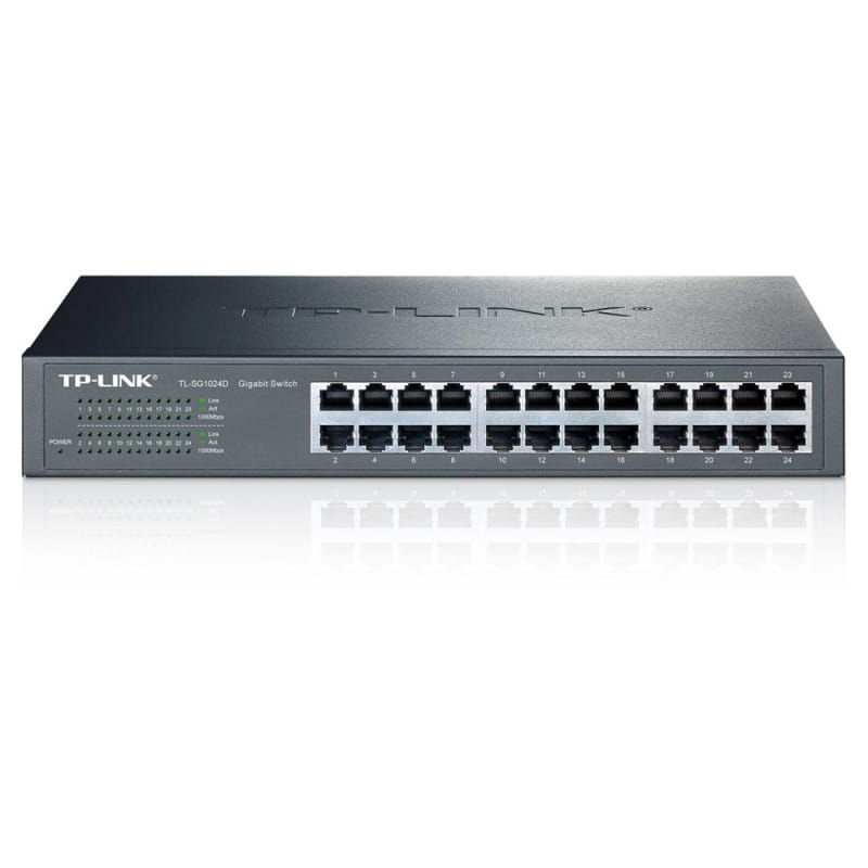 Switch TPLink 24 cổng TL-SG1024D 24 port 1000Mbps