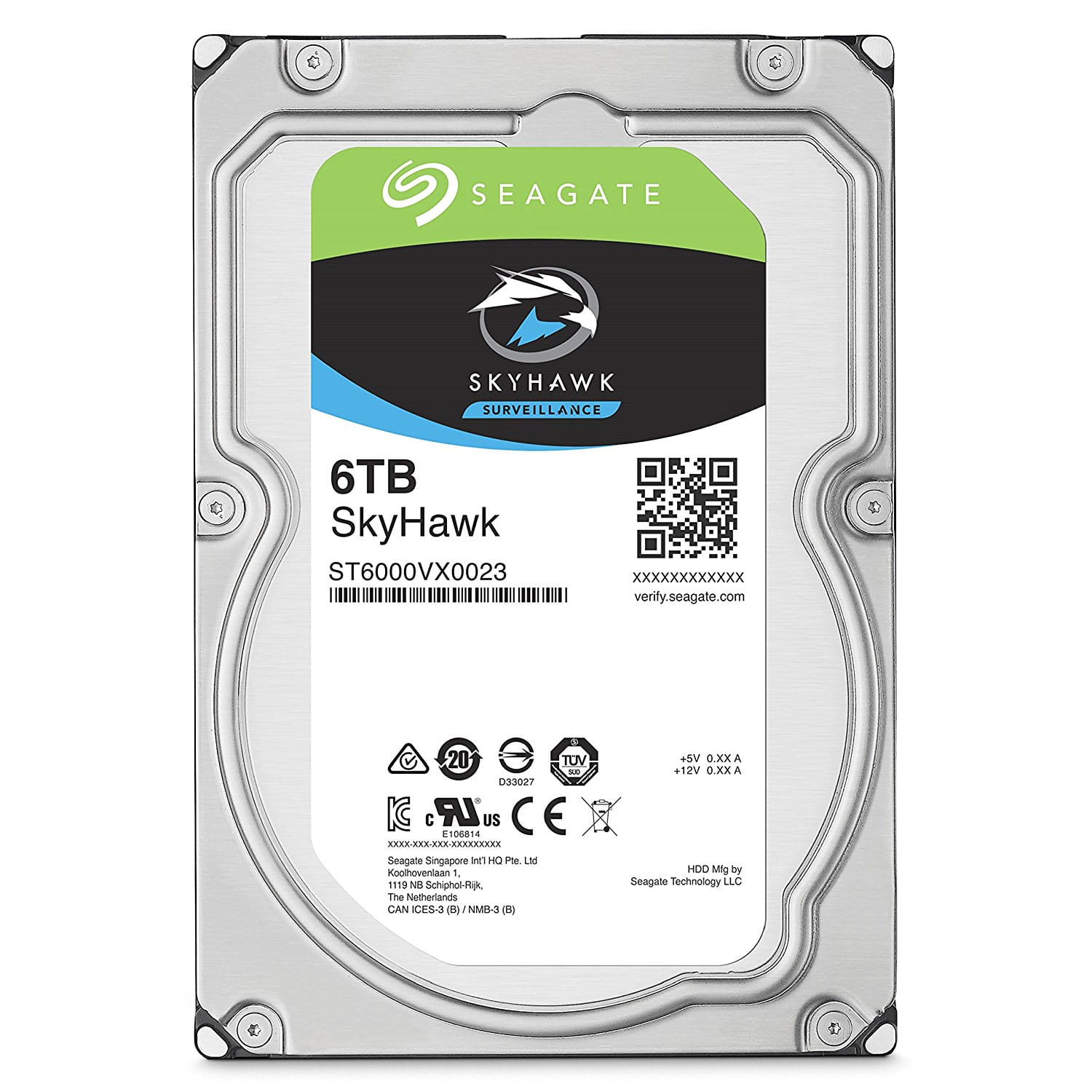HDD Seagate 6TB Skyhawk Surveillance